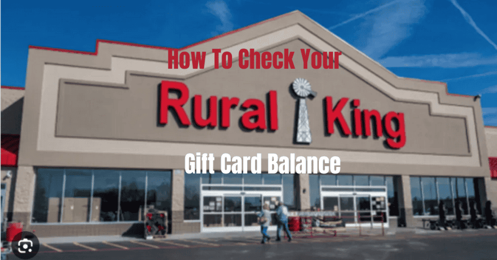 rural king gift card balance